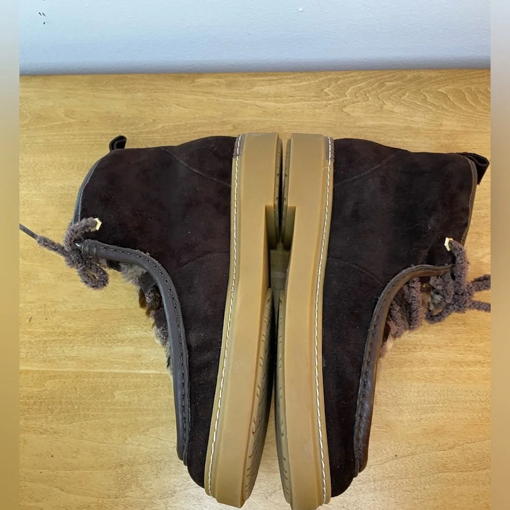 Cole Haan Women's Boots All-Day Summit Chukka Suede Size 8‎